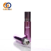 Flacon roll-on en verre dégradé nacré coloré de 10 ml pour huiles essentielles