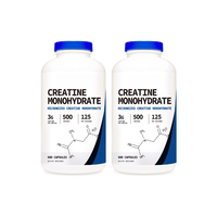 Creatina Monohidrato en Polvo Chumita, Dosis de 5g, Sin Sabor, Gestión de Energía y Crecimiento Muscular para Adultos