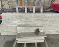 Гранит PerfectStone Wholesale River White Wave Vein: нарезка по индивидуальному заказу для декора роскошных отелей и облицовки коммерческих зданий