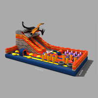 Château gonflable, bateau pirate, aire de jeux gonflable, combo de saut, toboggan aquatique, trampoline, intérieur/extérieur, PVC, qualité commerciale