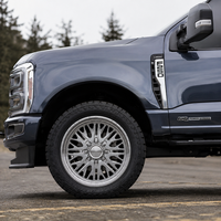 SL 22X14 28X16 20X12 24X14 Velg Truk Tempa Custom Matte Black Deep Dish dengan 8X165.1 8X180 8X170 untuk RAM 2500 Ford F250