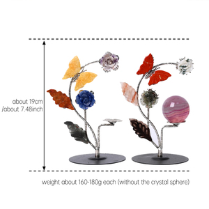 Factory Price Healing <b>Crystal</b> Stone Craft butterfly Dragonfly Accessories Stand <b>Crystal</b> Decoration for Gift - Product Image 3