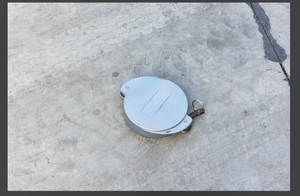 Housse anti-poussière légère en alliage d'aluminium argenté de quatre pouces pour la prévention de la poussière - Product Image 2