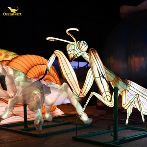 Zigong Lantern Show Exposición cultural Eventos Impermeable Festival de seda Linterna - Product Image 6