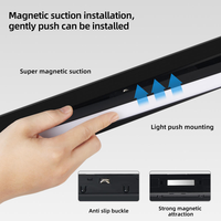 Système d'éclairage intérieur encastré moderne à LED sur rail magnétique en aluminium, diamètre [indiquer le diamètre], DC48V, installation facile
