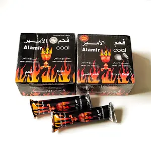 Professional Apple Wood Smokeless Fast Burning Can Be Lit With Matches Hookah Charcoal Manufacturer