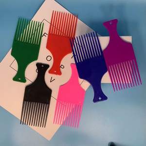 Peignes à dents fines en gros pour fabricants, peignes à insertion, peignes à poings, peignes à huile en plastique pour coiffure Ysj631 - Product Image 4