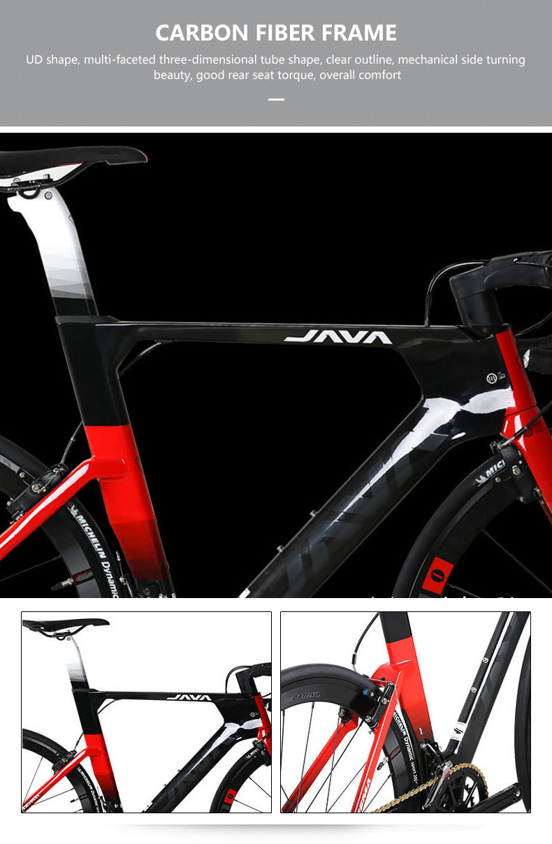 Light Weight 700C Carbon Fiber Bicycle High Quality Racing Road Bike Cycle For Sale