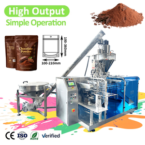 Máquinas Automáticas de Alta Velocidad para Envasado de Café en Polvo en Bolsas Preformadas Industriales, para Bolsas con Cierre Vertical Comerciales - Product Image 1