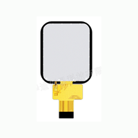 Modul Layar LCD TFT IPS 1,69 Inci 240*280 ST7789T3 Antarmuka MCU SPI dengan Panel Layar Sentuh Kapasitif CTP untuk Jam Tangan Pintar