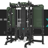 Machine Smith Commerciale avec Cadre en Acier Robuste, Technologie de Découpe Laser pour Salle de Sport à Domicile/Garage, Rack de Musculation Domestique