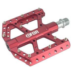 Pedales de Plataforma BMX Resistentes UFOR UF-303, Perfil Delgado, Pernos Reemplazables, Rodamientos Sellados, Aleación de Aluminio Ultraligera para Freestyle - Product Image 5