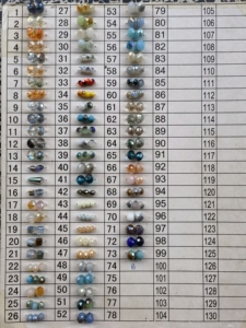 Hạt cườm pha lê tròn dẹt 10mm, vòng tay làm <span class=keywords><strong>b</strong></span>ằng hạt thủy tinh Lampwork, hạt cườm pha lê mặt cắt rời - Product Image 6