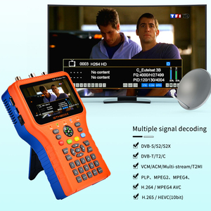 เครื่องวัดสัญญาณดาวเทียม V8 Finder Pro 2 GTMEDIA Combo Meter H265 DVB-S2X/S2/T2/C พร้อมเครื่องวิเคราะห์สเปกตรัม หน้าจอ 4.3 นิ้ว รองรับ CCCamd USB WIFI CCTV ในรูปแบบ AHD - Product Image 3