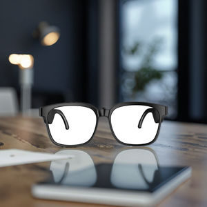 BGE30 semplici occhiali intelligenti bianchi meglio vendere 2024 AI assistenti risveglia in tempo reale il lettore Video per chiamate telefoniche per Bluetooth - Product Image 1