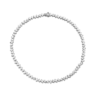 Gemnel 2025 fashion new jewelry S925 collier pour femmes wholesale gold plated Diamond choker