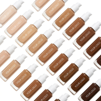 Fond de Teint Liquide Professionnel 30ml avec Flacon Pompe – Haute Pigmentation, Base Impeccable, Maquillage de Base, Kit Marque Privée