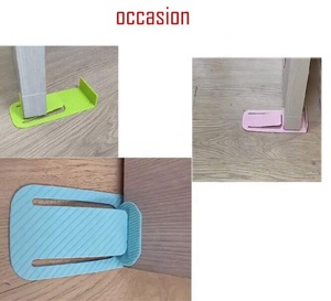 Tapón de puerta multifuncional e invisible anticolisión antipellizco Tarjeta de puerta para el hogar multicolor - Product Image 2