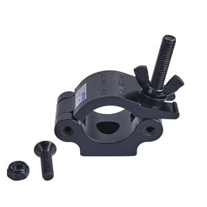 50mm brede zwarte 2 inch aluminium heavy-duty halve klem voor truss, geschikt voor (38-52)mm podiumlichtklemmen en DJ-lichtklemmen - Product Image 1