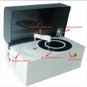 A instalação fácil analisador totalmente automático aberto da bioquímica do sistema do reagente para o uso veterinário - Product Image 2