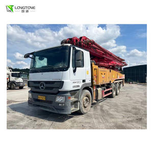 Camion pompe à béton diesel d'occasion Sany/Zoomlion avec moteur, portée de 56 m et productivité de 180 m/h, provenant de Changsha, Chine - Product Image 2