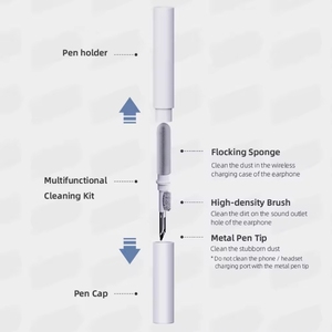 Kit de nettoyage pour stylo de nettoyage Airpod pour kit de nettoyage d'écouteurs 3 en 1 - Product Image 6