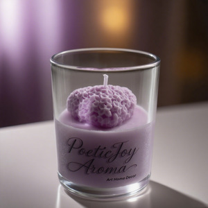 Vela Aromática de Cera de Soya Ecológica Hecha a Mano de Lujo, sin Humo, en Forma de Pilar, para el Día de la Madre, Acción de Gracias y Bares - Product Image 4