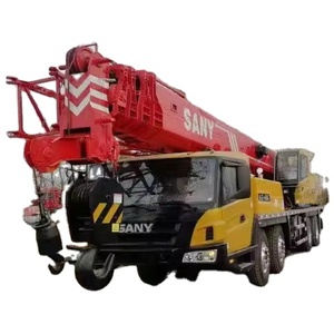 รถบรรทุกติดเครน Sany ใช้ 25Ton เพื่อถอดรถยก 42M พร้อมชิ้นส่วนเครื่องยนต์ - Product Image 1