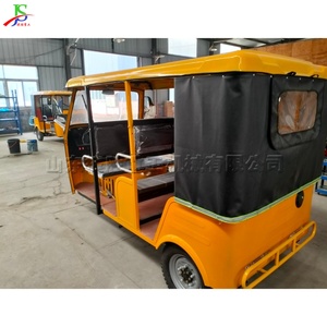 Tricycle Passager à 3 Roues de Haute Qualité en Promotion, Couleur Personnalisable Jaune, Auto-Rickshaw à Essence pour Services de Navette Touristique - Product Image 6
