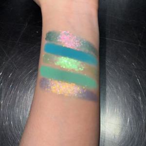 Bảng phấn mắt <span class=keywords><strong>200</strong></span> màu, có sẵn, tùy chỉnh logo riêng, bao bì lấp lánh, mờ, nhũ, chuyển sắc - Product Image 2