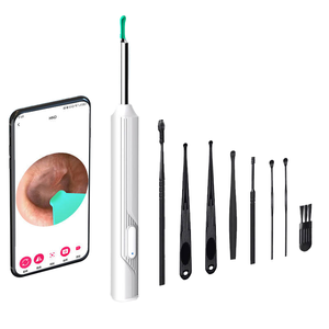 Nettoyeur d'<span class=keywords><strong>oreille</strong></span> électrique Portable Offre Spéciale avec Kit de suppression de cire d'<span class=keywords><strong>oreille</strong></span> intégré à la lumière de la caméra pour un usage domestique US Plug WiFi Connection Nouveau - Product Image 1