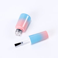 Mini flacon de vernis à ongles UV en verre dégradé de 5 ml, flacon de gel portable avec pinceau