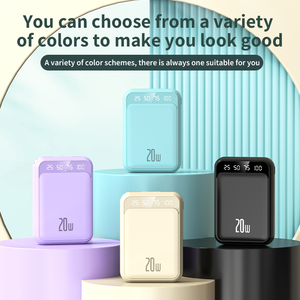 แบตสำรองมือถือใหม่ 10000MAH PD20W พร้อมสายชาร์จ 4 เส้นในตัว ชาร์จเร็วสุดสำหรับ iPhone Mini แบตสำรองพกพาความจุสูง - Product Image 3