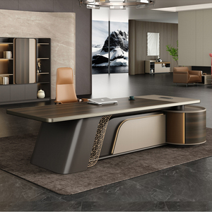 Luxury Modern <strong>Office</strong> Furniture Design Manager <strong>Office</strong> Desk Wooden Ceo Executive <strong>Table</strong> - Product Image 5