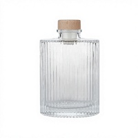 Bouteille en verre transparente à large ouverture de 100 ml pour vin, cosmétiques, aromathérapie et huiles de beauté - Vente en gros