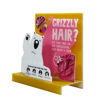 Boîte de présentation de table pop-up en PVC léger personnalisée pour la promotion de produits cosmétiques en vente au détail