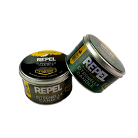 Boîte de conserve ronde pour bougie promotionnelle / Boîte de conserve pour bougie de haute qualité avec design personnalisé