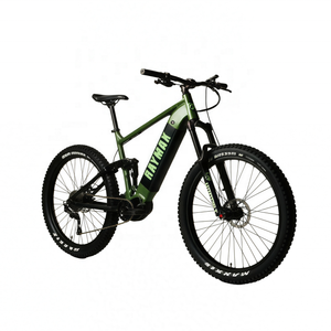 Vélo de montagne électrique à suspension intégrale en alliage d'aluminium RAYMAX M510 EMTB 27,5 pouces avec freins à disque hydrauliques, batterie LG 48V 14Ah - Product Image 1