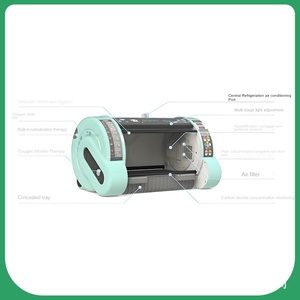 Jaula de Hospitalización para Mascotas de Acero Inoxidable 304 para Perros y Gatos, con Temperatura Constante, Inhalación de Oxígeno, Infusión Combinada y Cuidado Hospitalario - Product Image 2