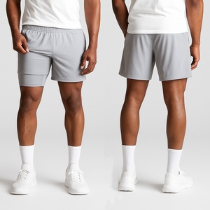 Pantalones Cortos Deportivos para Hombre, con Logotipo OEM, Estilo Vintage, Casual, Transpirables, para Gimnasio, Fitness, Culturismo, de Secado Rápido, Impermeables, 100% - Product Image 5