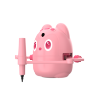 Robot de dessin intelligent pour enfants, machine de dessin éducative interactive vocale, jouets d'apprentissage de la peinture Montessori, caméra rechargeable