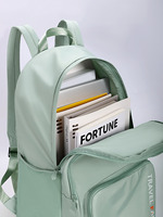Sac à dos pliable imperméable pour lettres, style décontracté et tendance, pour élèves du primaire, fermeture éclair, léger, 36-56L