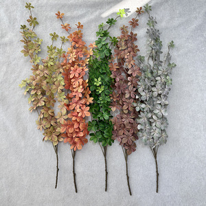 Mur végétal artificiel Queyiyi, plante suspendue en plastique, décoration de plafond pour mariage, fleurs vertes, décoration intérieure pour la maison - Product Image 1