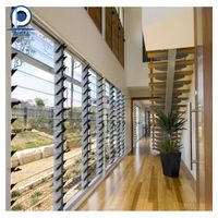 Prima House persiennes de fenêtre support de persienne en Aluminium extérieur persienne étanche en Aluminium