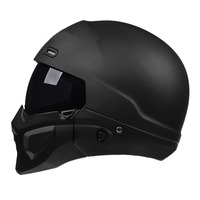 Casque de moto vintage intégral personnalisé et respirateur approuvé par le DOT nouvel état fabriqué à partir de matériau ABS directement en usine