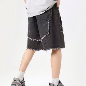 Vente en gros Short en jean été confortable coupe droite coupe ajustée décontracté pour hommes Short en jean coupe régulière décontracté avec poche pour hommes - Product Image 5