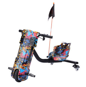 Venta al por mayor Mini triciclo eléctrico China nueva tecnología portátil todoterreno patada <span class=keywords><strong>plegable</strong></span> Drift Scooter <span class=keywords><strong>plegable</strong></span> de plástico al aire libre - Product Image 6