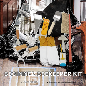 Kit de 10 Piezas para Apicultor Principiante con Colmena, Ahumador de Abejas, Guantes, Agarrador de Cuadros de Colmena, Marcador de Abejas Reina, Cepillo para Abejas, etc. Herramientas de Apicultura - Product Image 6