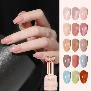 Hot Sale Nail Products 10ml Honey Pomelo Colors Nail Polish UV Gel OEM Factory Supply