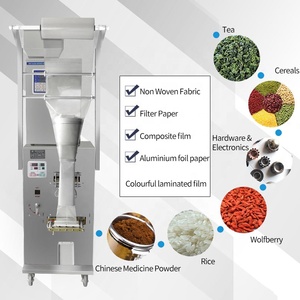 Machine d'emballage commerciale électrique à scellage arrière pour pesage et remplissage de céréales, thé, farine, riz, noix, fruits secs, 500g 1kg, prix usine - Product Image 3